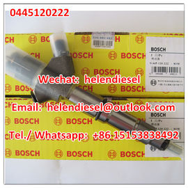 China Genuine and New BOSCH injector 0445120222 , 0 445 120 222 , 0445120 222 , 612600080618 WEICHAI original and brand new supplier